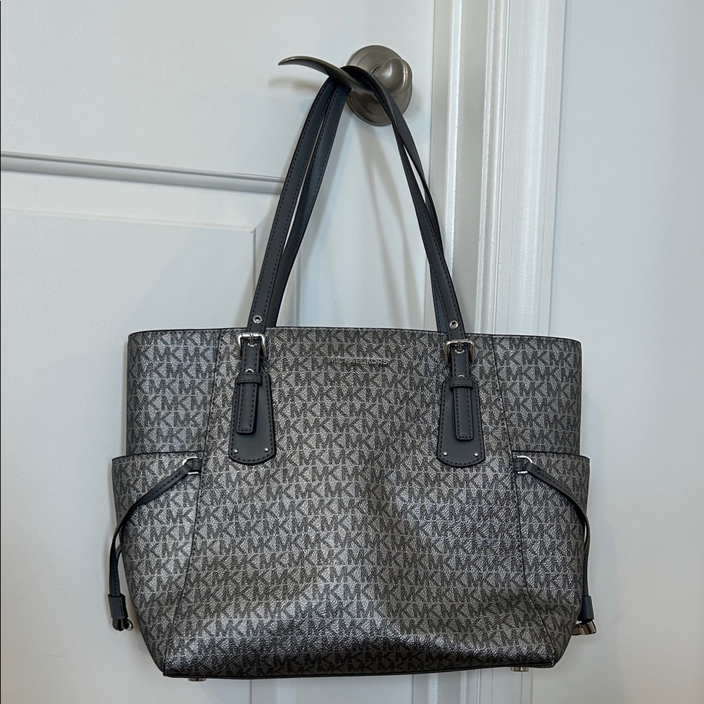 Gunmetal Gray Michael Kors Tote